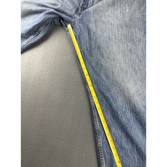 VTG Levis 569 Jeans Men's 38x28* Loose Straight Blue Light Wash Denim Y2K Baggy - Picture 12 of 15